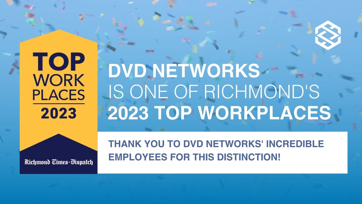 RTD Top Workplaces DVD Networks 2023